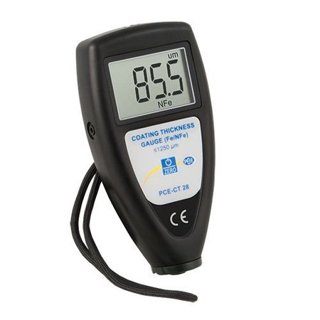 Pce Instruments Coating Thickness Gauge, 0 to 1250 µm PCE-CT 28